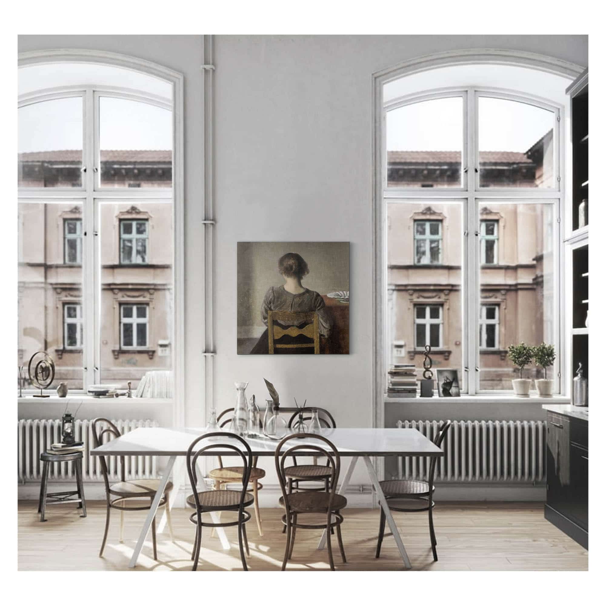 Rest by Vilhelm Hammershoi - Image 6