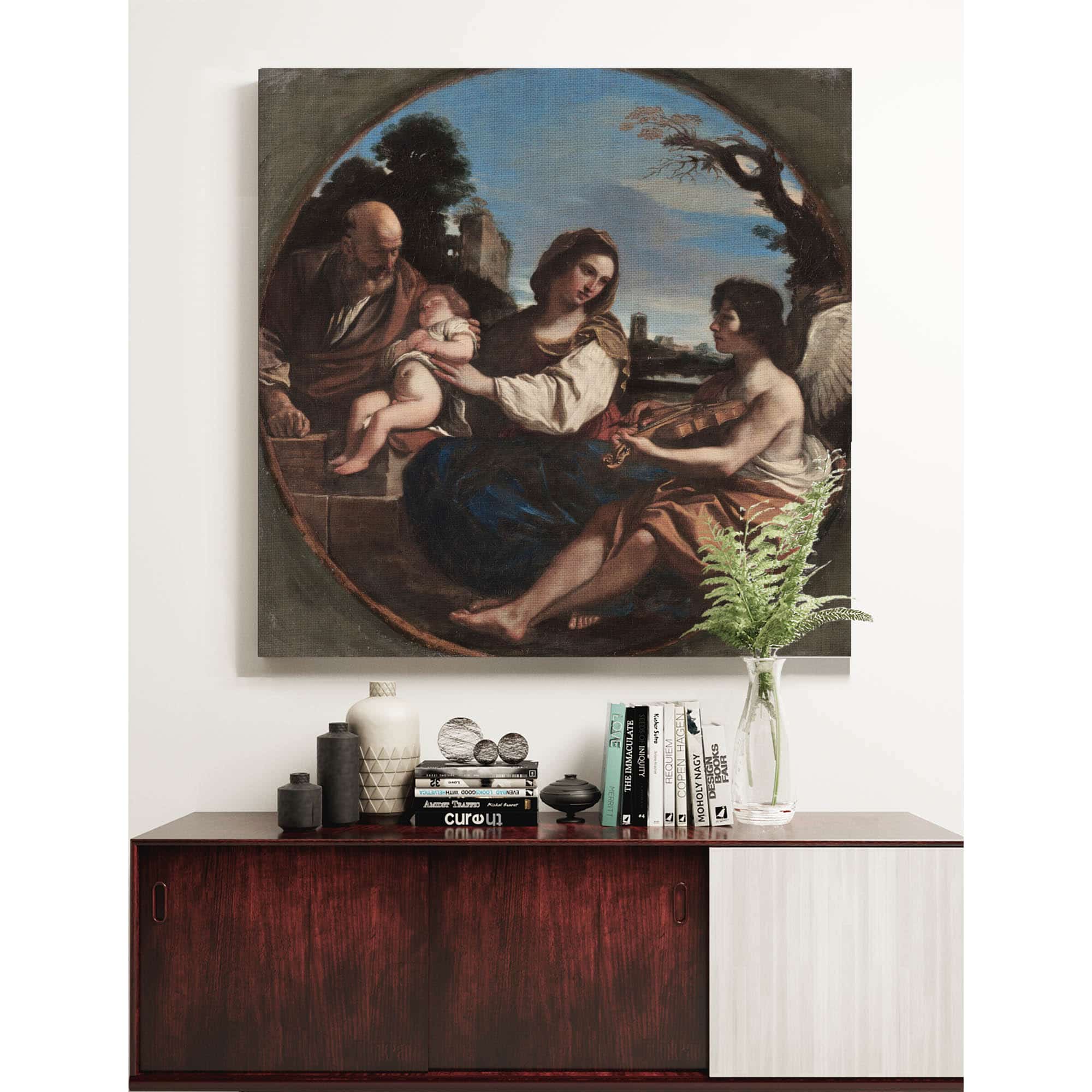 Rest On The Flight Into Egypt by Guercino - Image 5