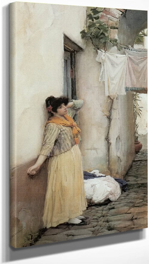 Resting By John Waterhouse - Image 3