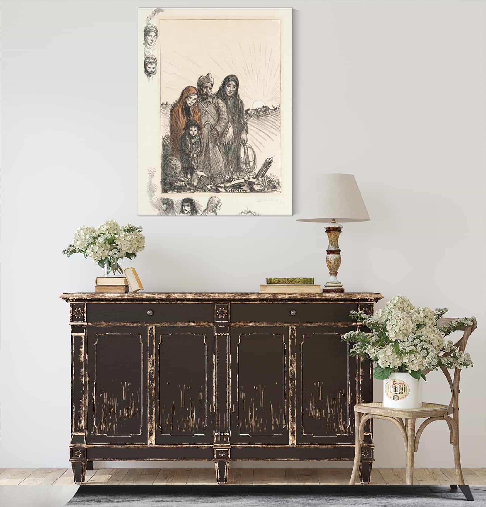 Retour Au Foyer by Theophile Alexandre Steinlen - Image 4