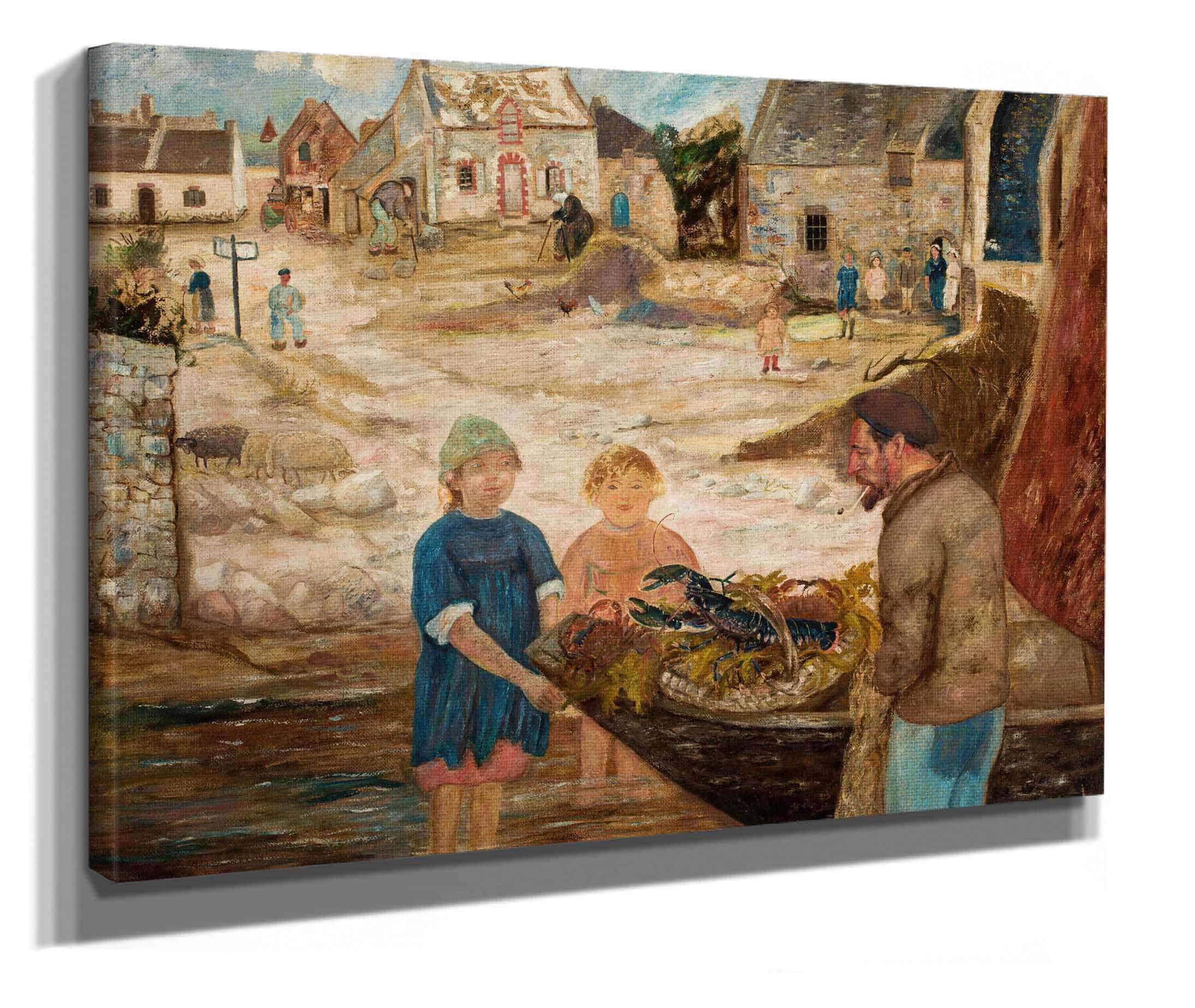 Return From A Crayfish Fishing Trip by Tadeusz Makowski - Image 2