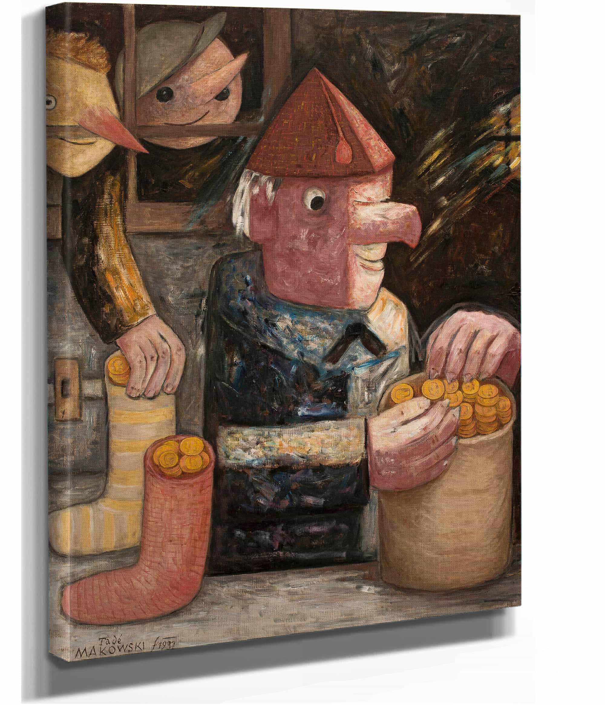 Return From School by Tadeusz Makowski - Image 2