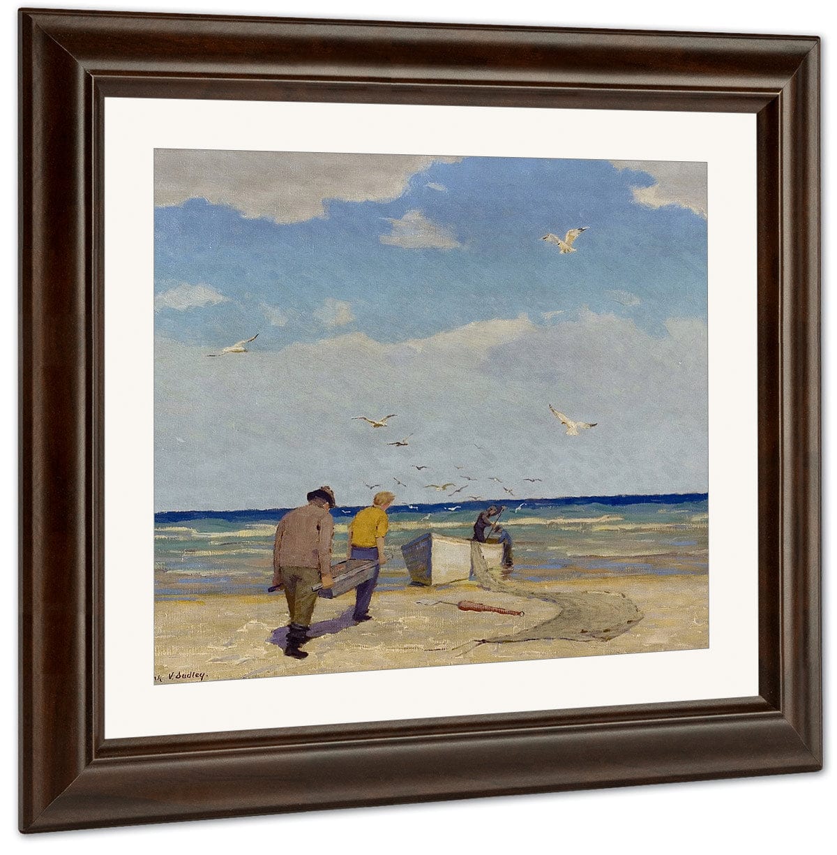 Return Of The Fisherman By Frank V. Dudley - Image 3