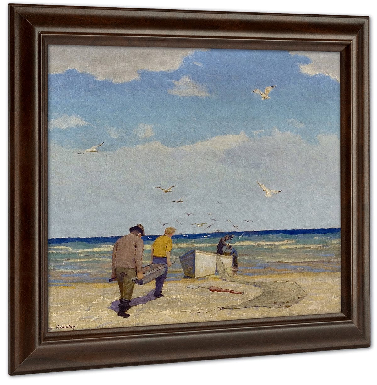 Return Of The Fisherman By Frank V. Dudley - Image 4