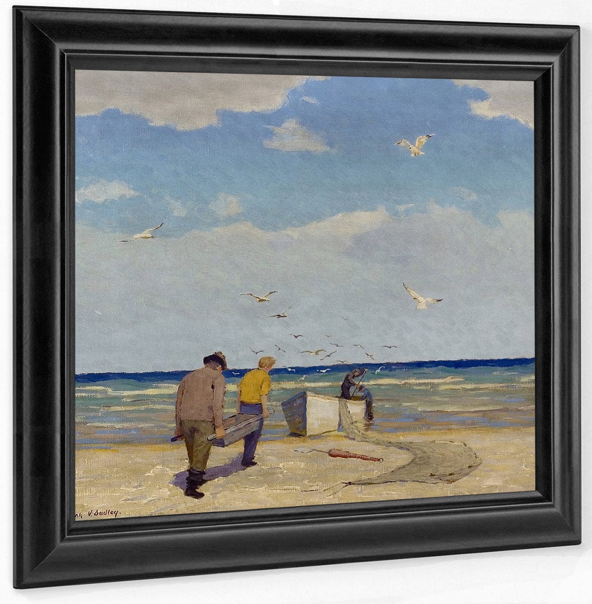 Return Of The Fisherman By Frank V. Dudley - Image 6