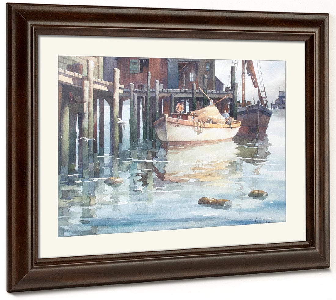Returning Fishermen, Gloucester By John Knowles Hare - Image 3
