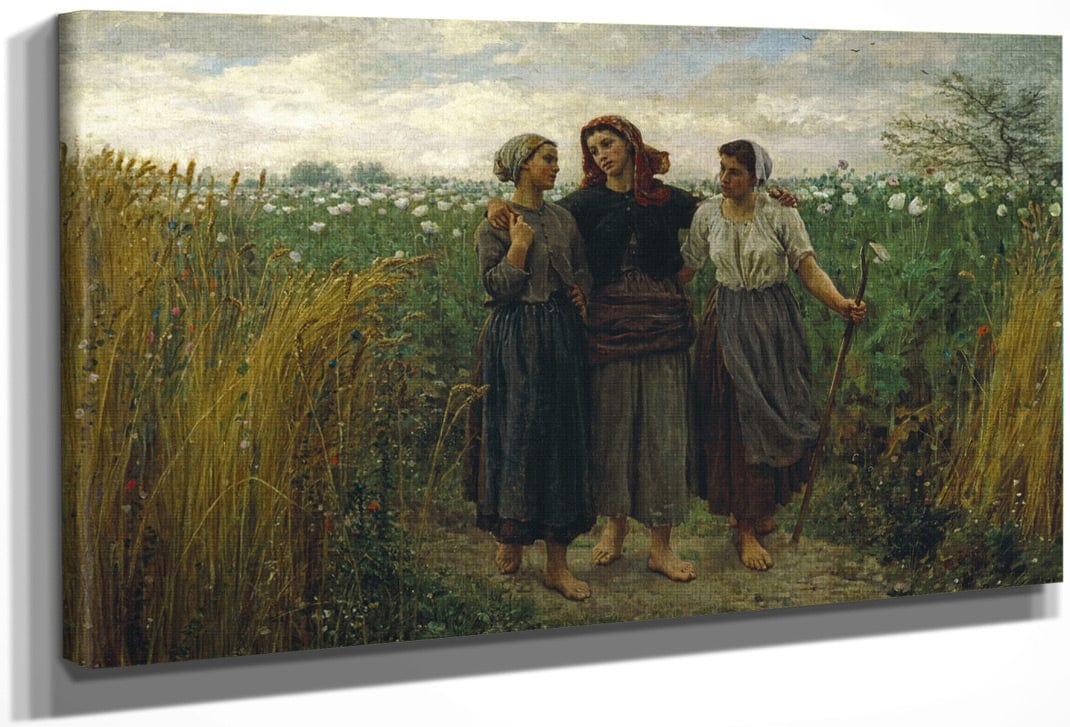 Returning From The Fields By Jules Breton