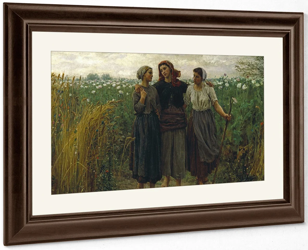 Returning From The Fields By Jules Breton - Image 5