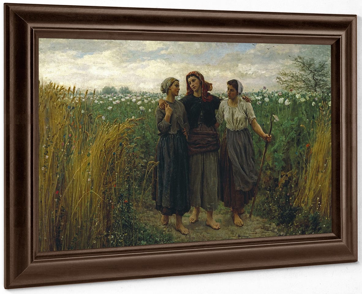 Returning From The Fields By Jules Breton - Image 6