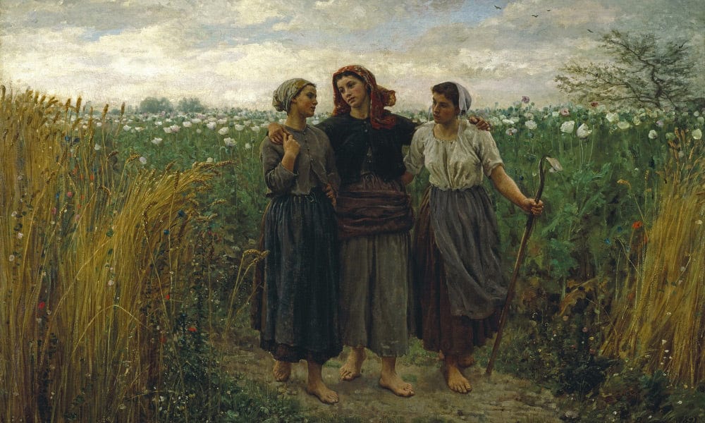 Returning From The Fields By Jules Breton - Image 7