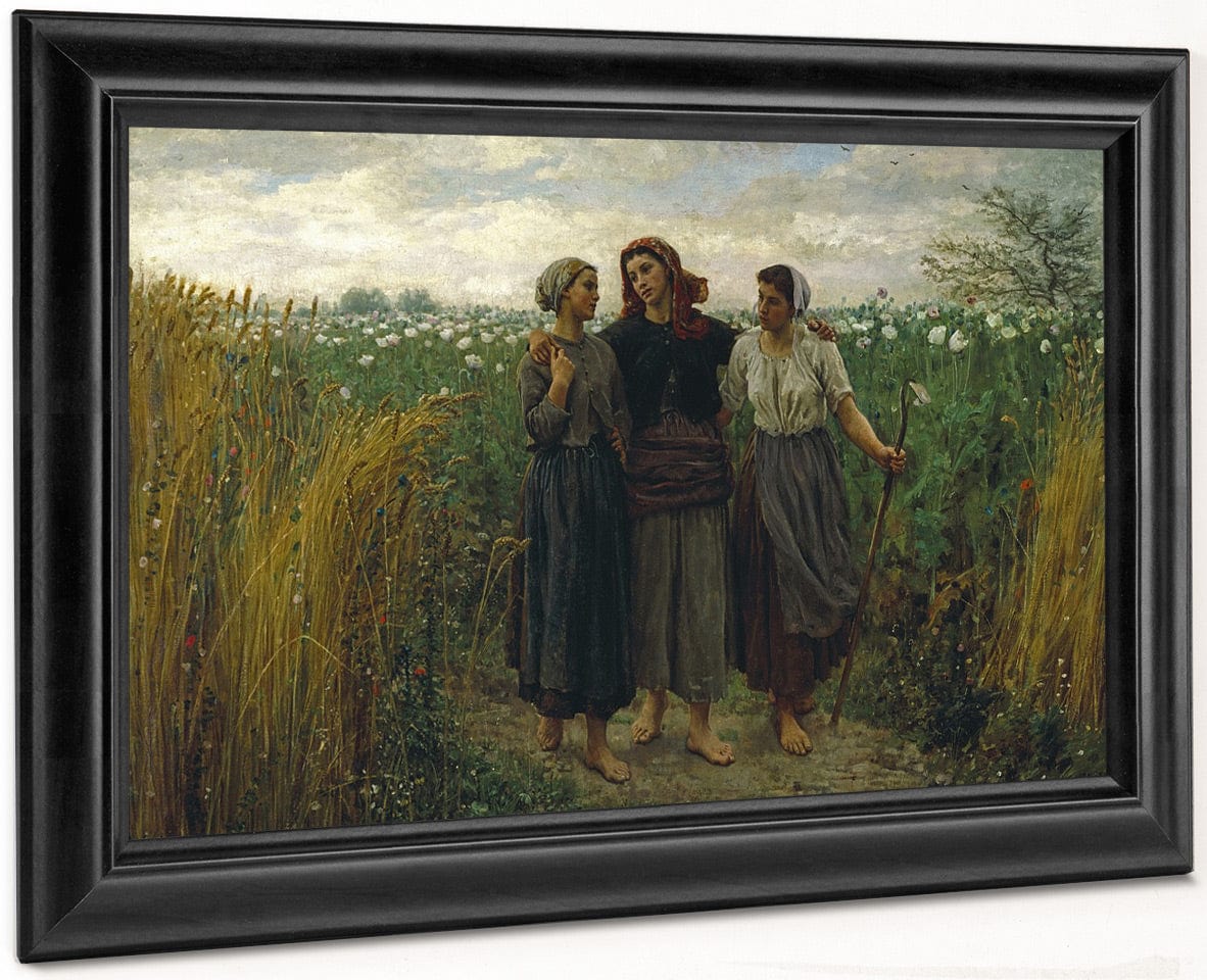 Returning From The Fields By Jules Breton - Image 8