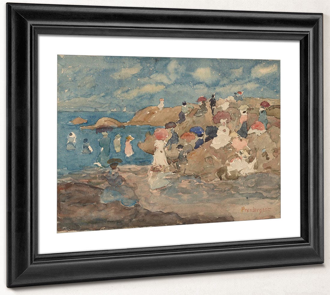 Revere Beach By Maurice Brazil Prendergast - Image 4