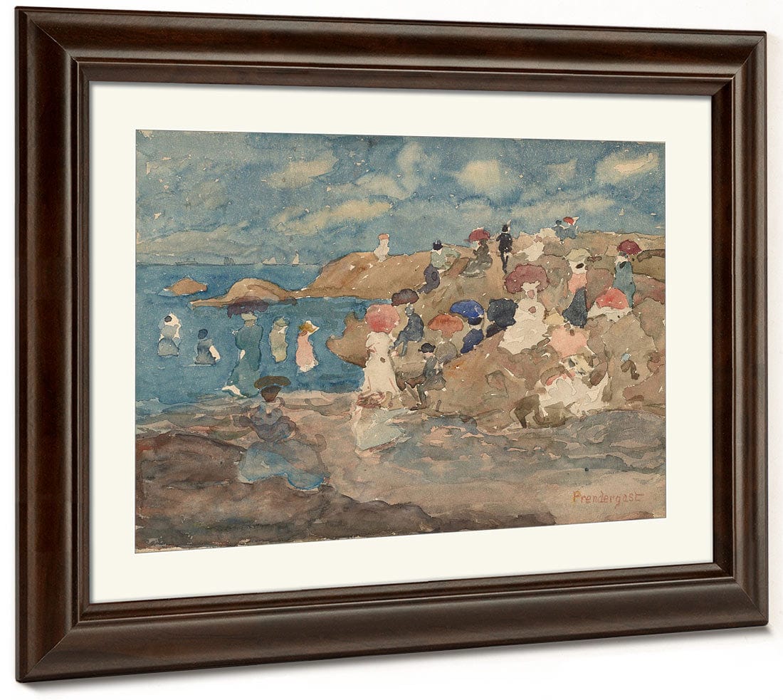 Revere Beach By Maurice Brazil Prendergast - Image 5