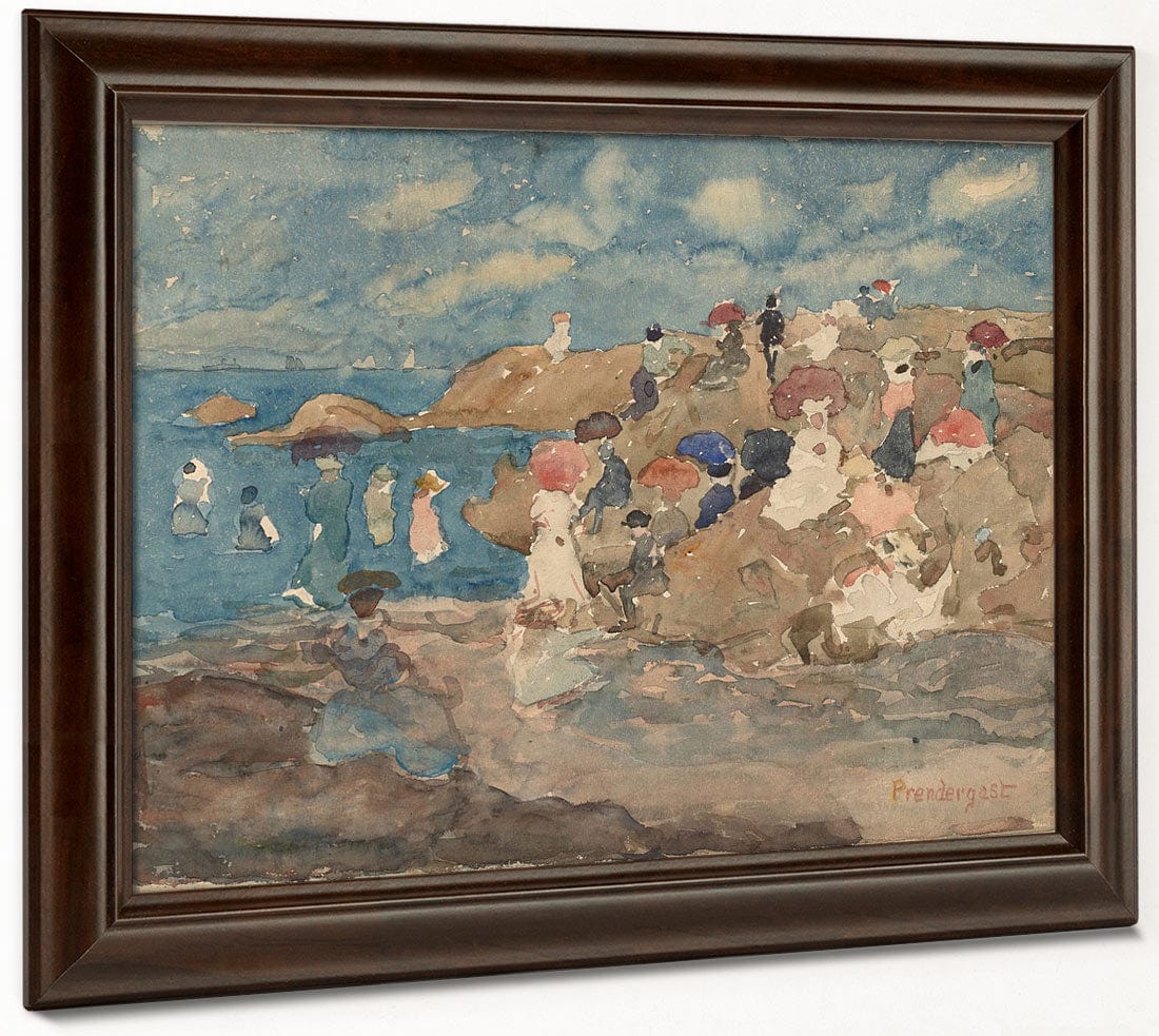 Revere Beach By Maurice Brazil Prendergast - Image 6