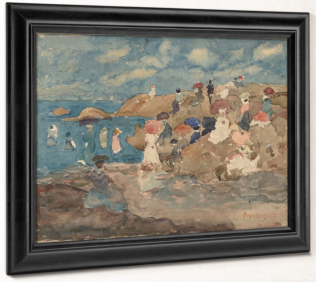 Revere Beach By Maurice Brazil Prendergast - Image 8