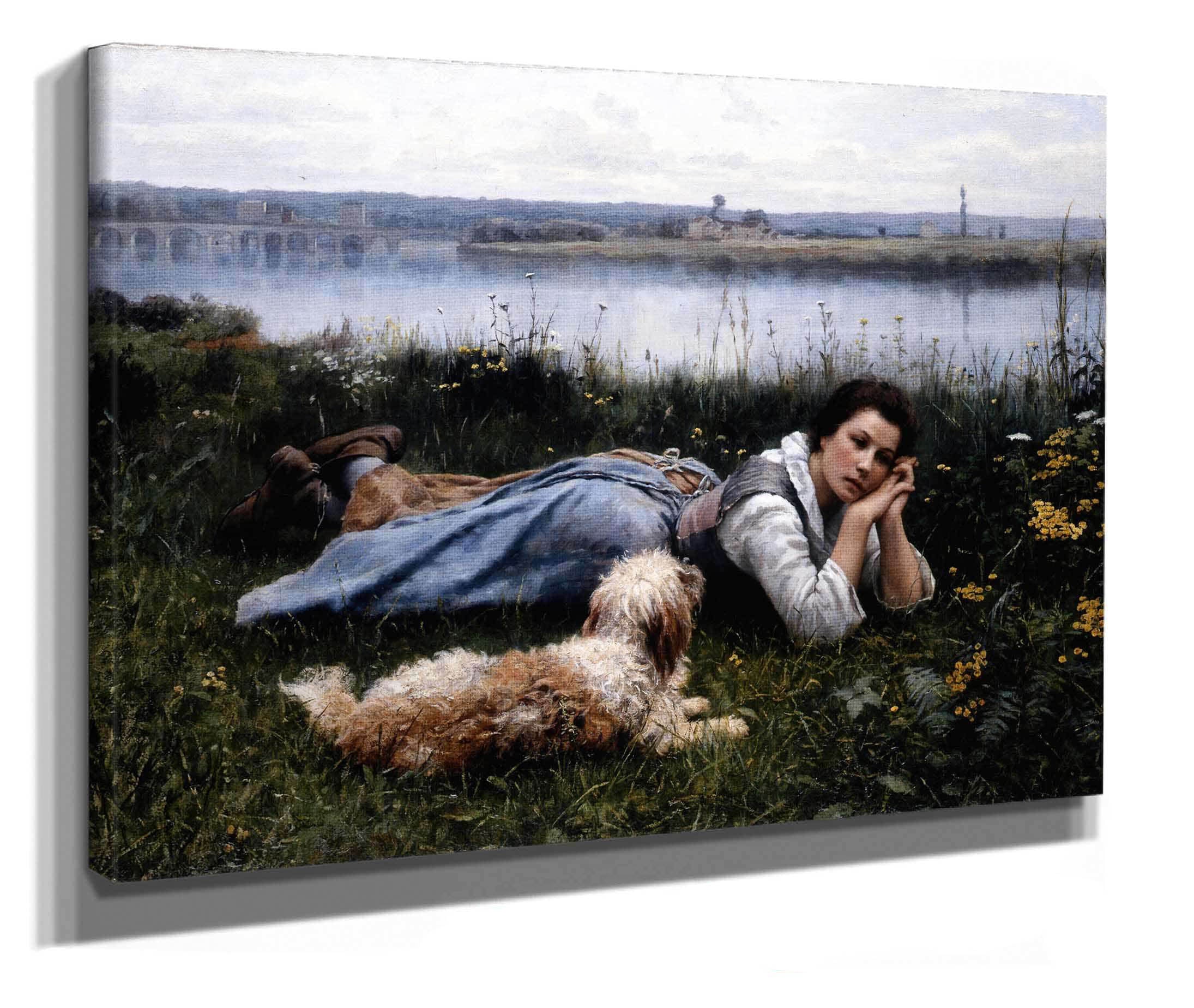 Reverie by Daniel Ridgway Knight - Image 2