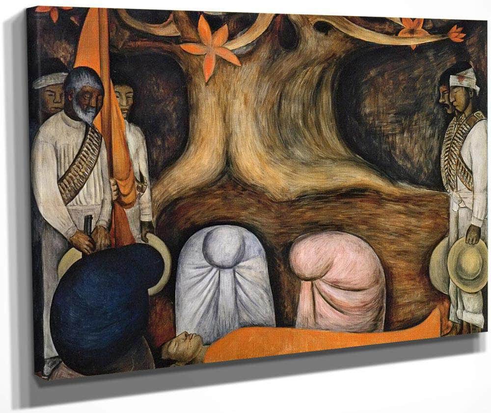 Revolution Germination The Flowering Of The Revolution By Diego Rivera