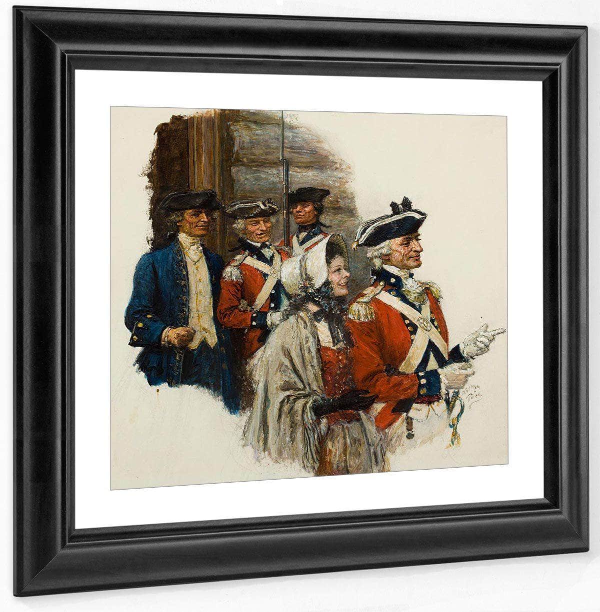 Revolutionary War Scene By Norman Mills Price - Image 2
