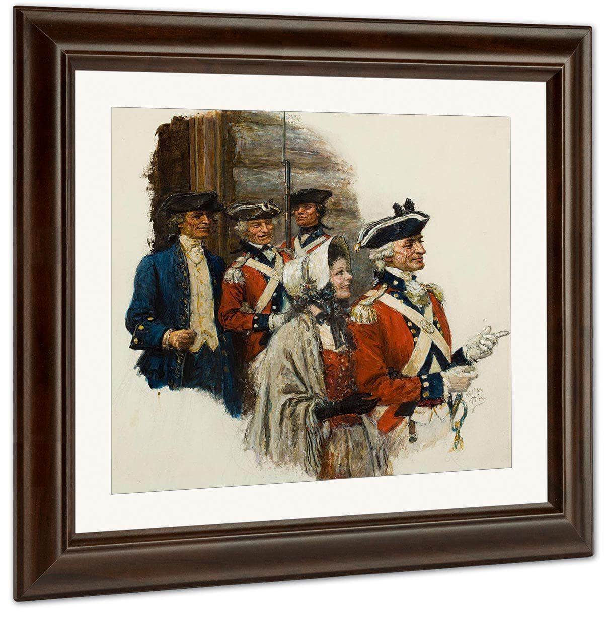Revolutionary War Scene By Norman Mills Price - Image 3