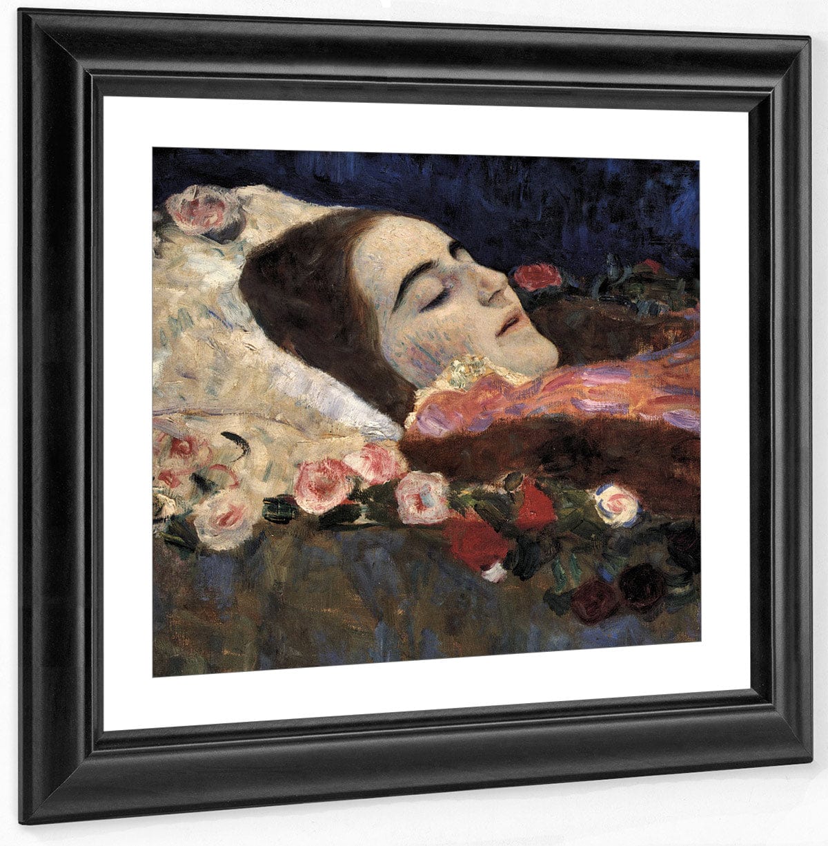 Ria Munk On Her Deathbed 1912 50X50Cm Private Collection By Gustav Klimt - Image 2