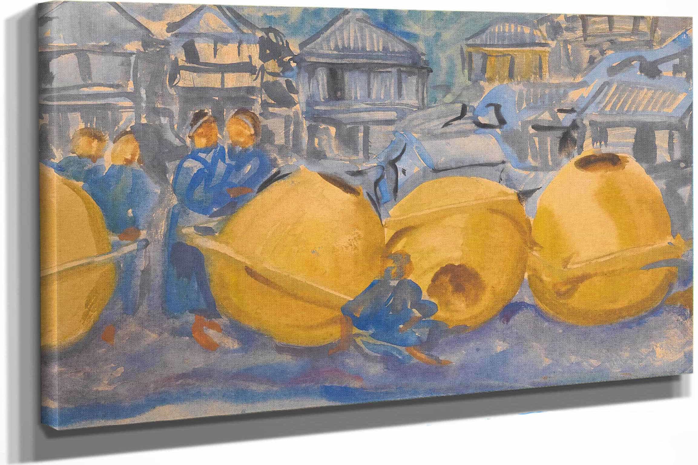 Rice Pots By Alexander Evgenievich Yakovlev