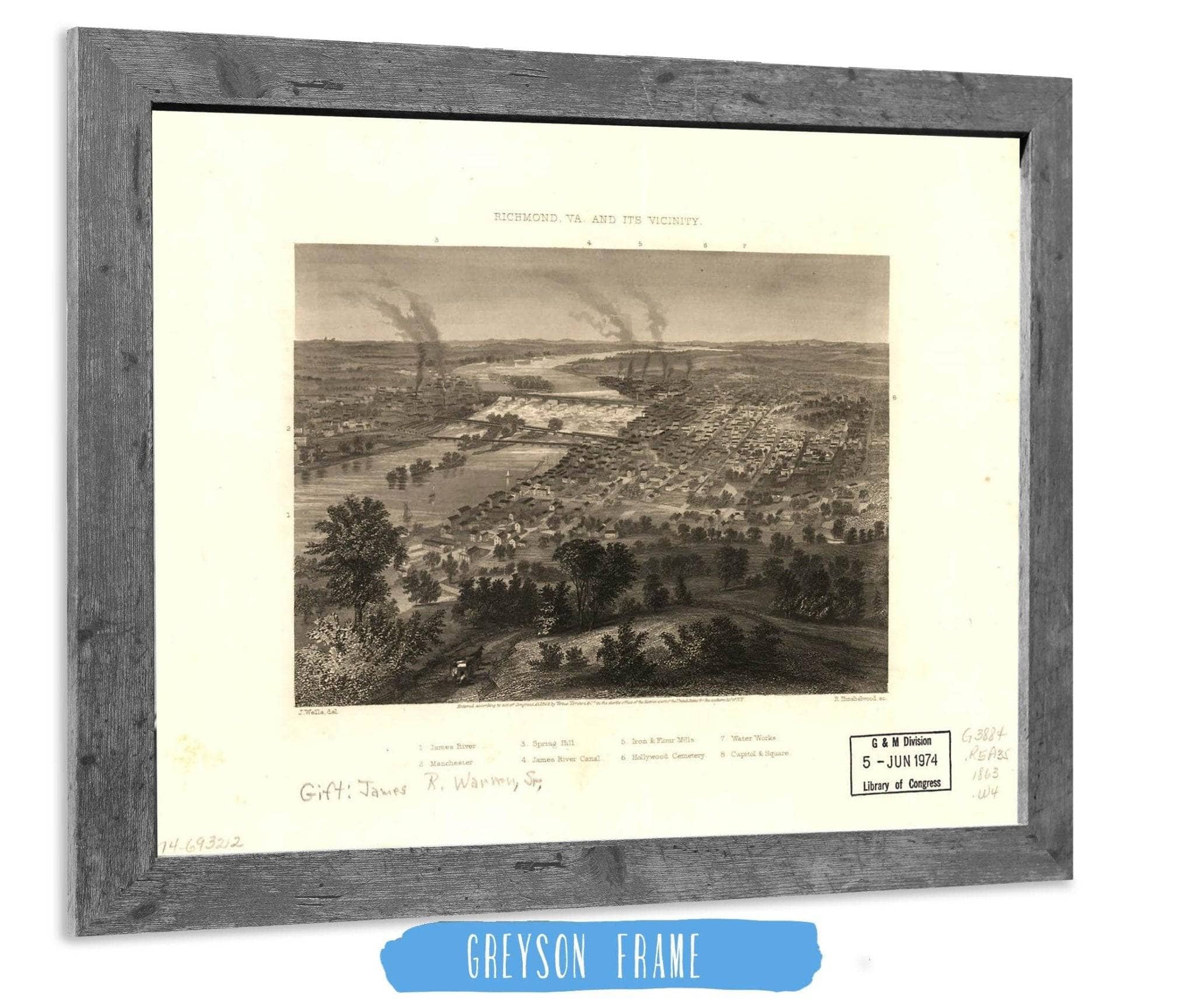 Richmond Va And Its Vicinity State of Virginia - Image 6
