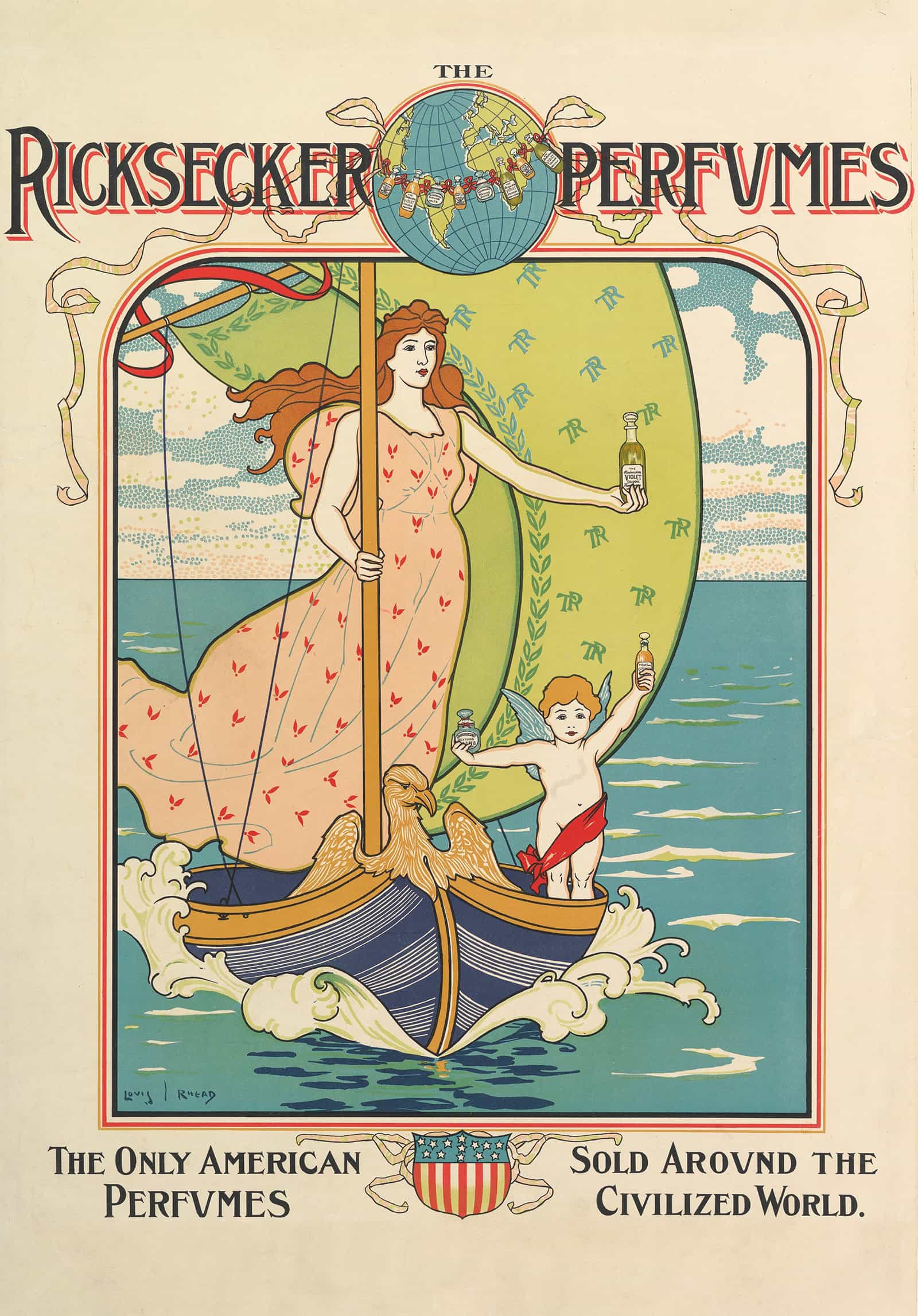 Ricksecker Perfumes by Louis Rhead