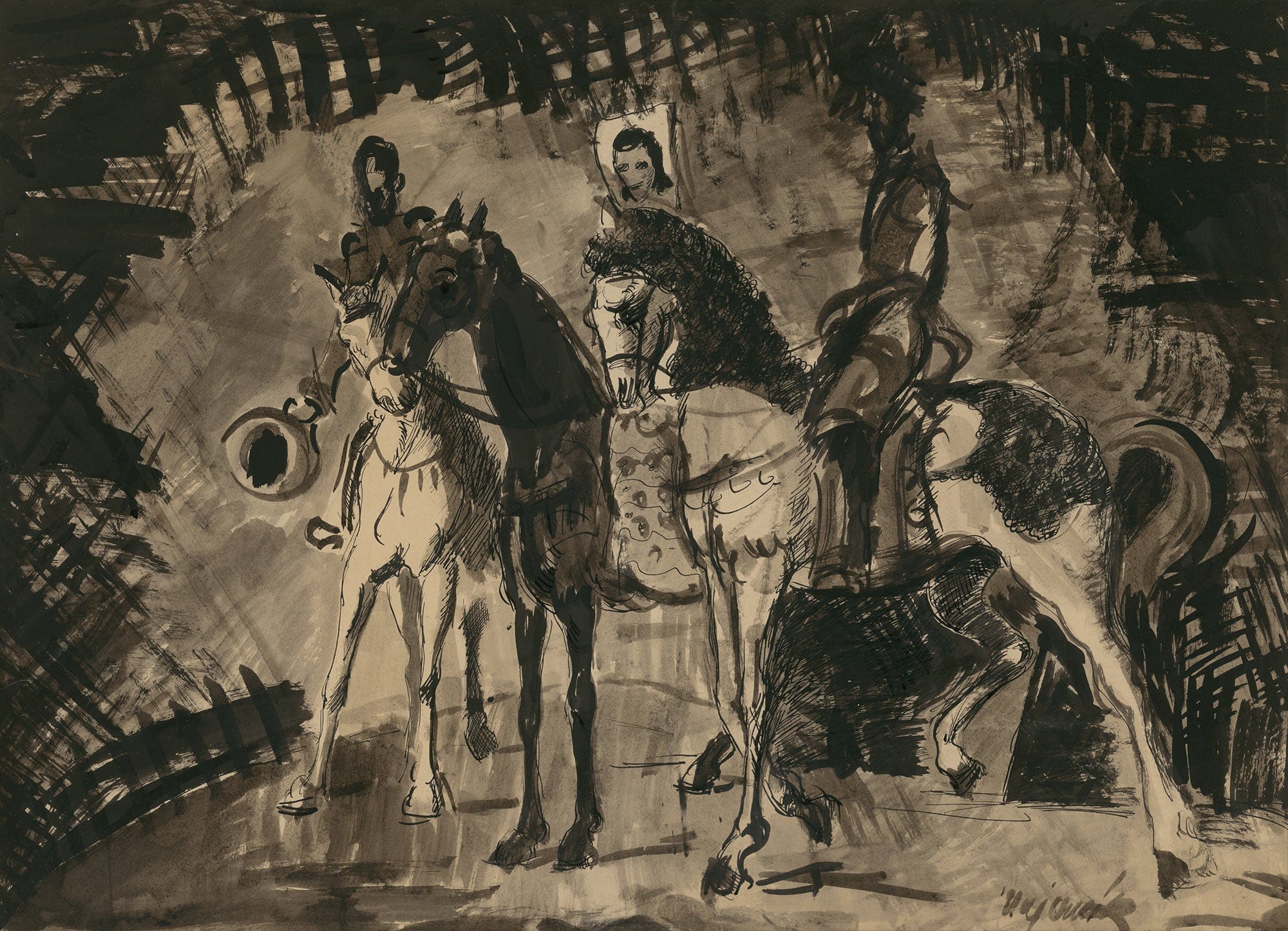 Riders by Cyprian Majernik