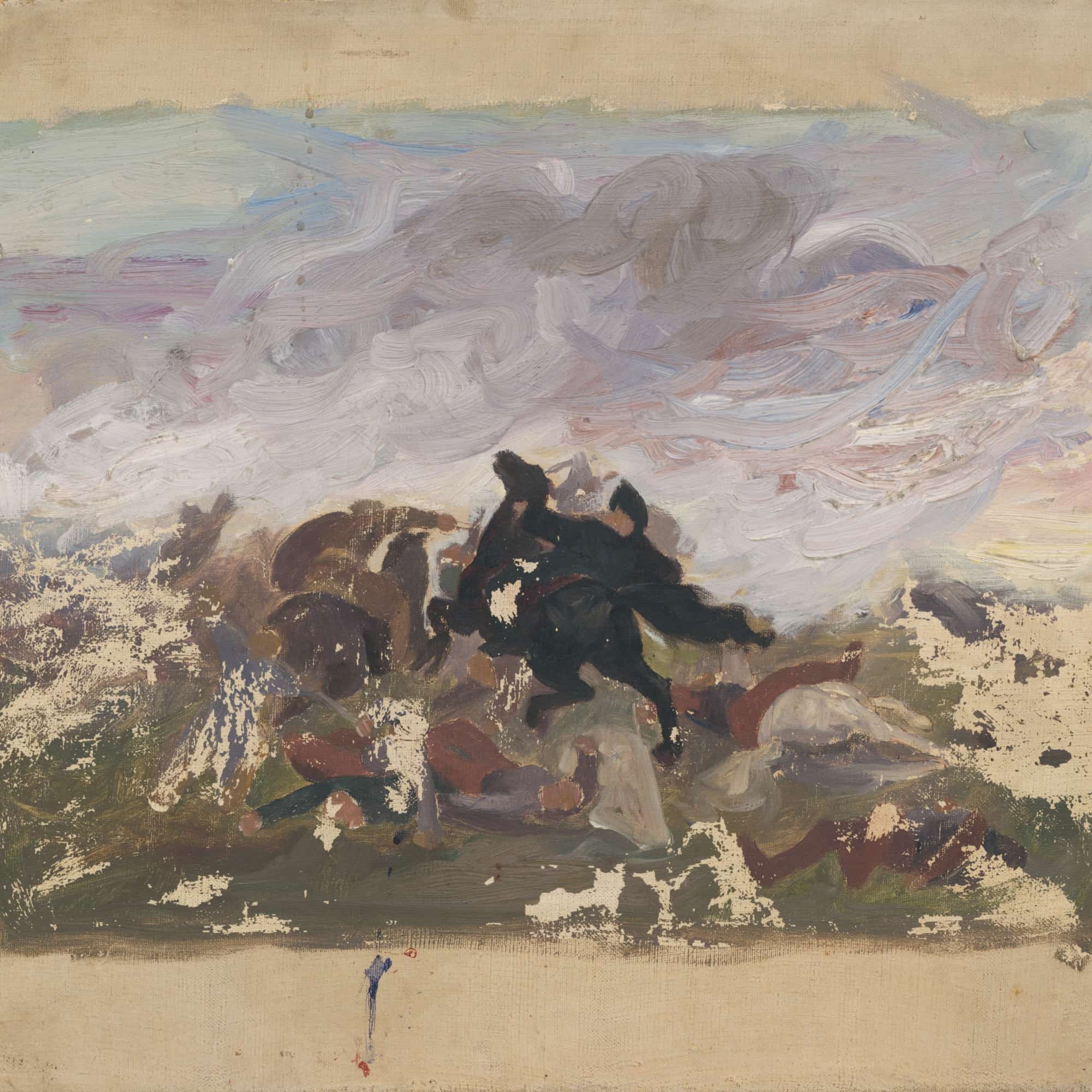 Riders On Horseback by Jozef Hanula - Image 4