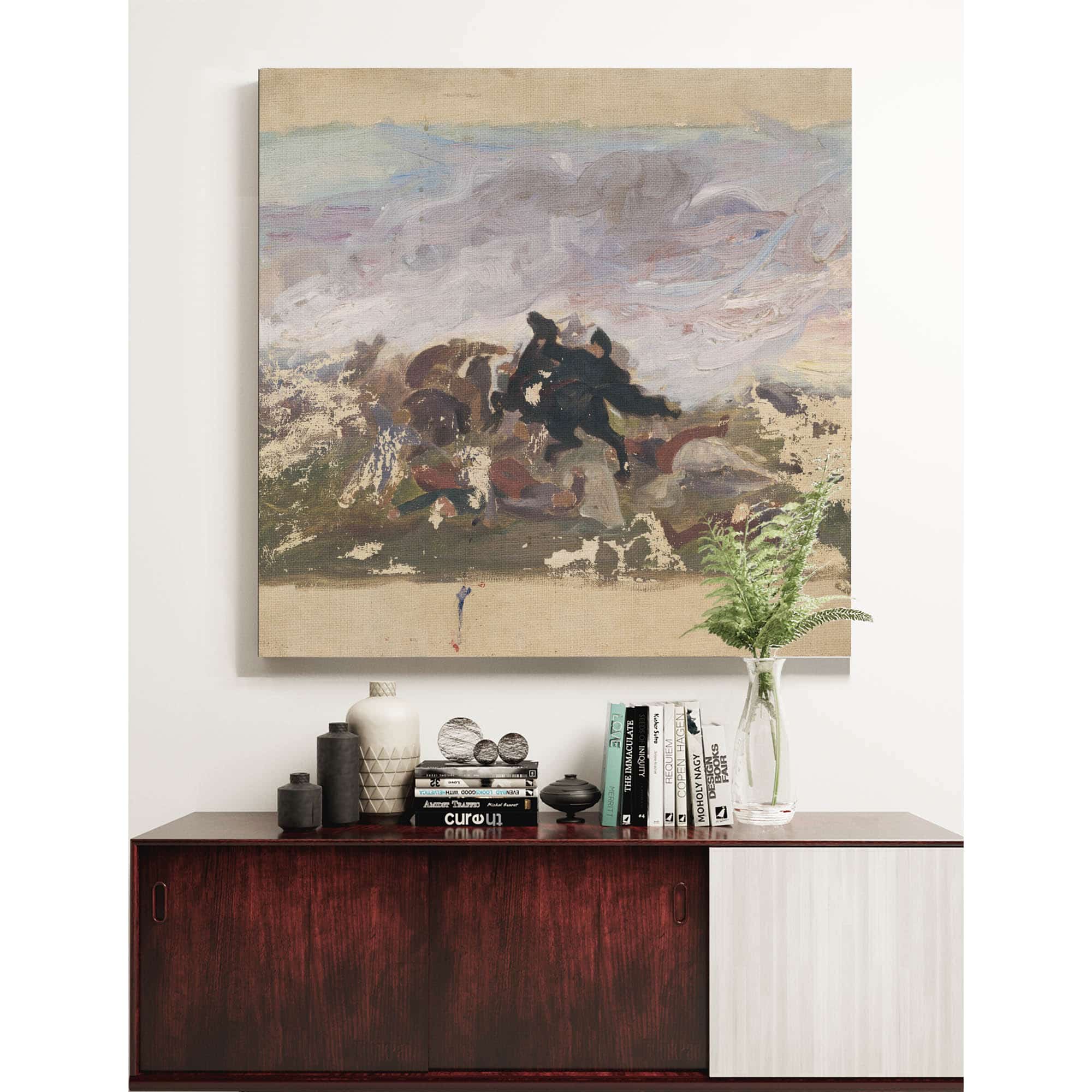 Riders On Horseback by Jozef Hanula - Image 5