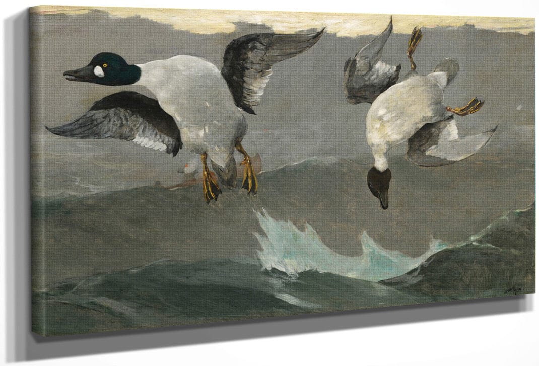 Right And Left By Winslow Homer