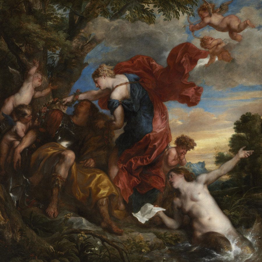 Rinaldo And Armida By Anthony Van Dyck - Image 5