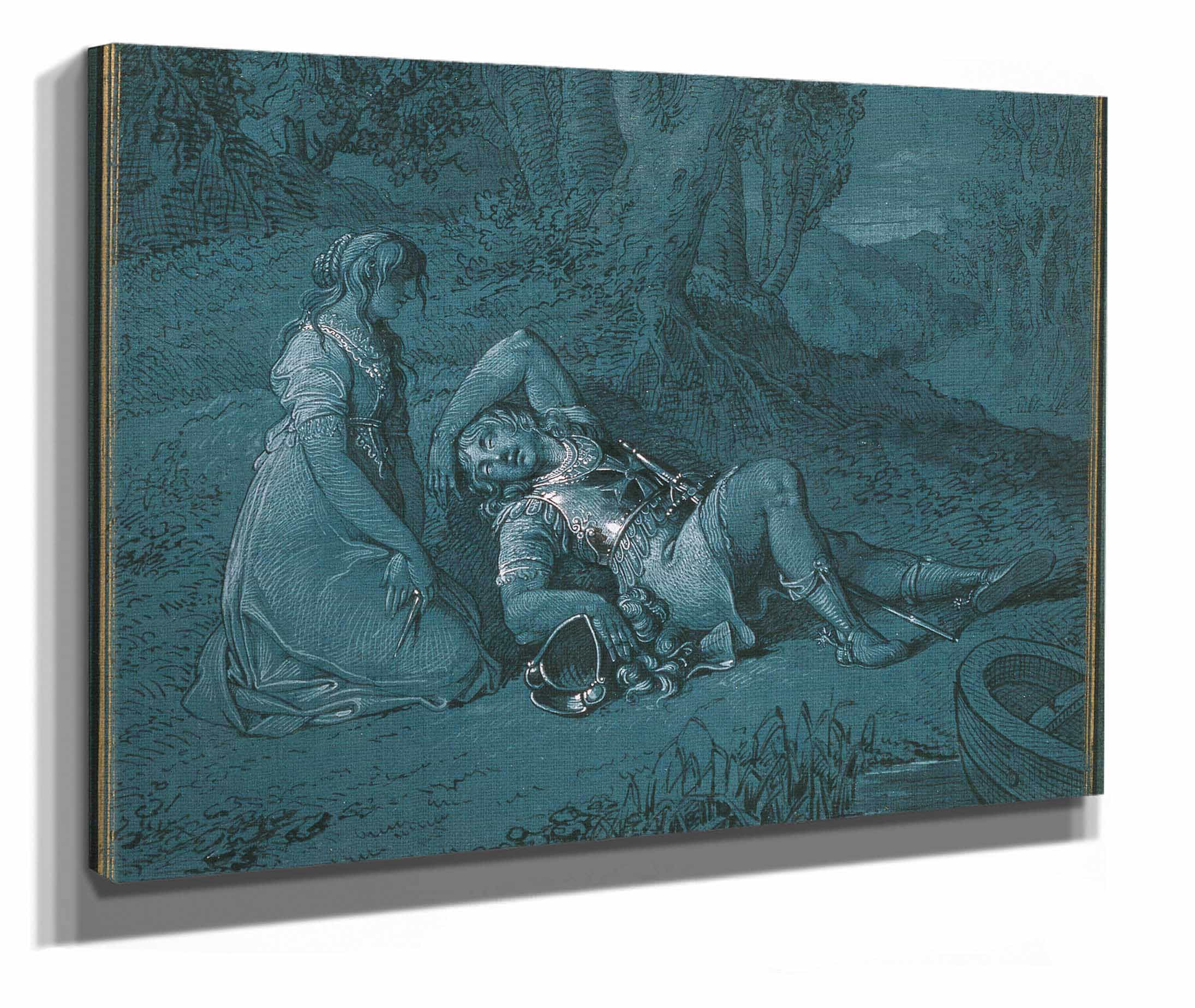Rinaldo Und Armida Armidens Liebe by Johann Peter Krafft - Image 2