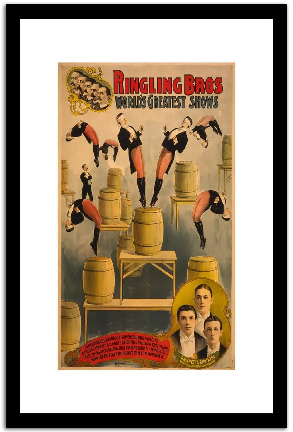 Ringling Bros Vintage Circus Poster