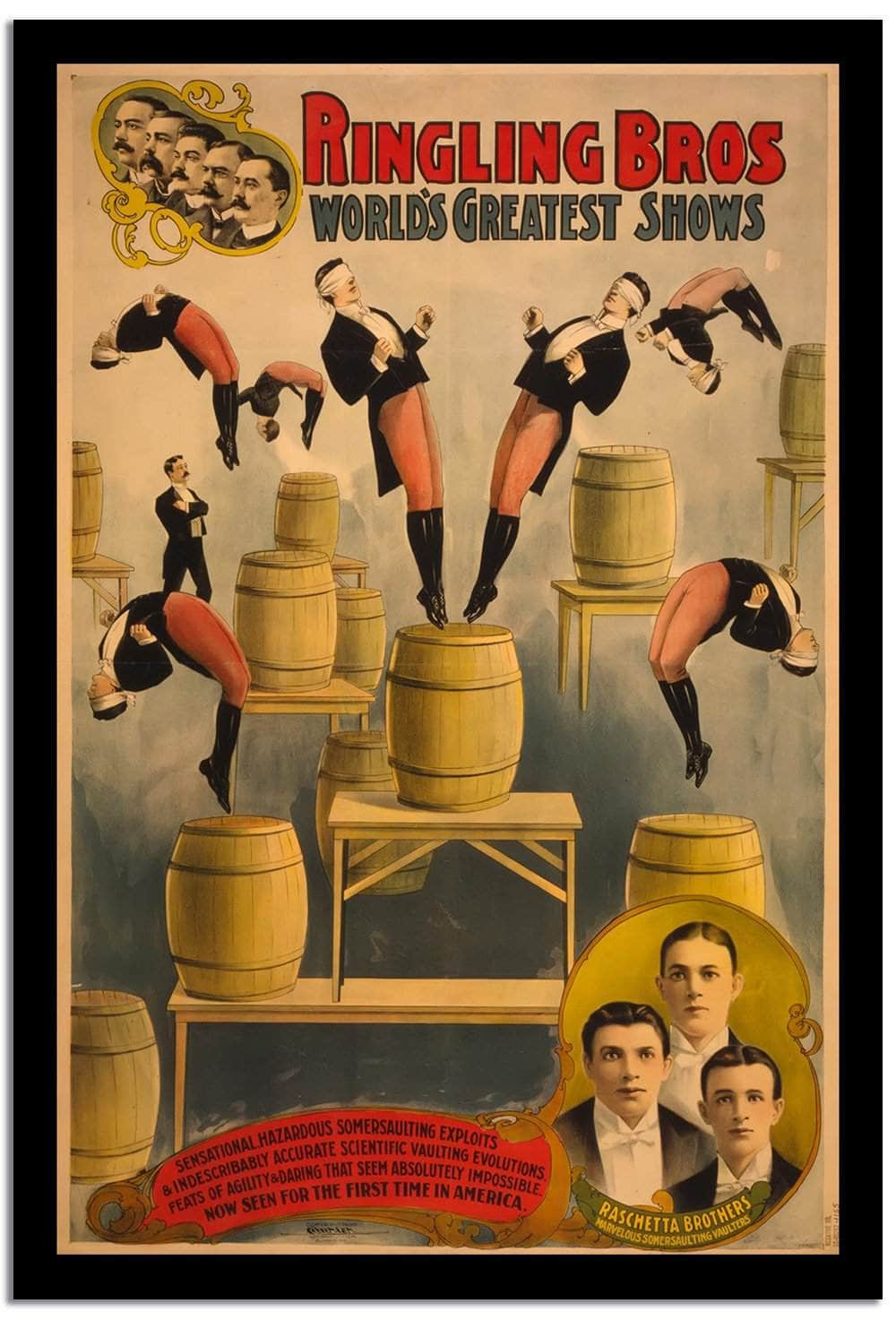 Ringling Bros Vintage Circus Poster - Image 2