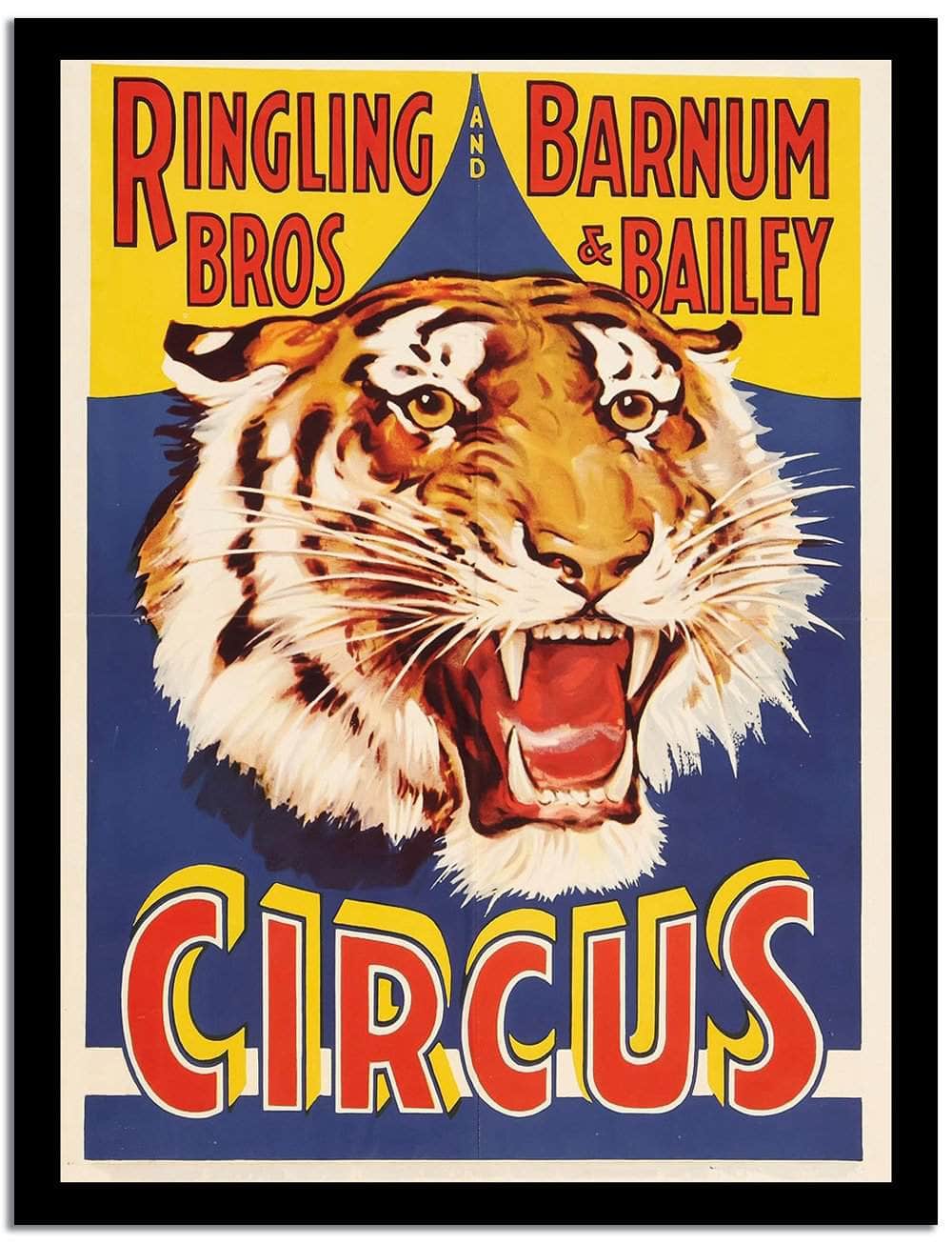 Ringling Bros Barnum & Bailey Vintage Circus Poster - Image 2