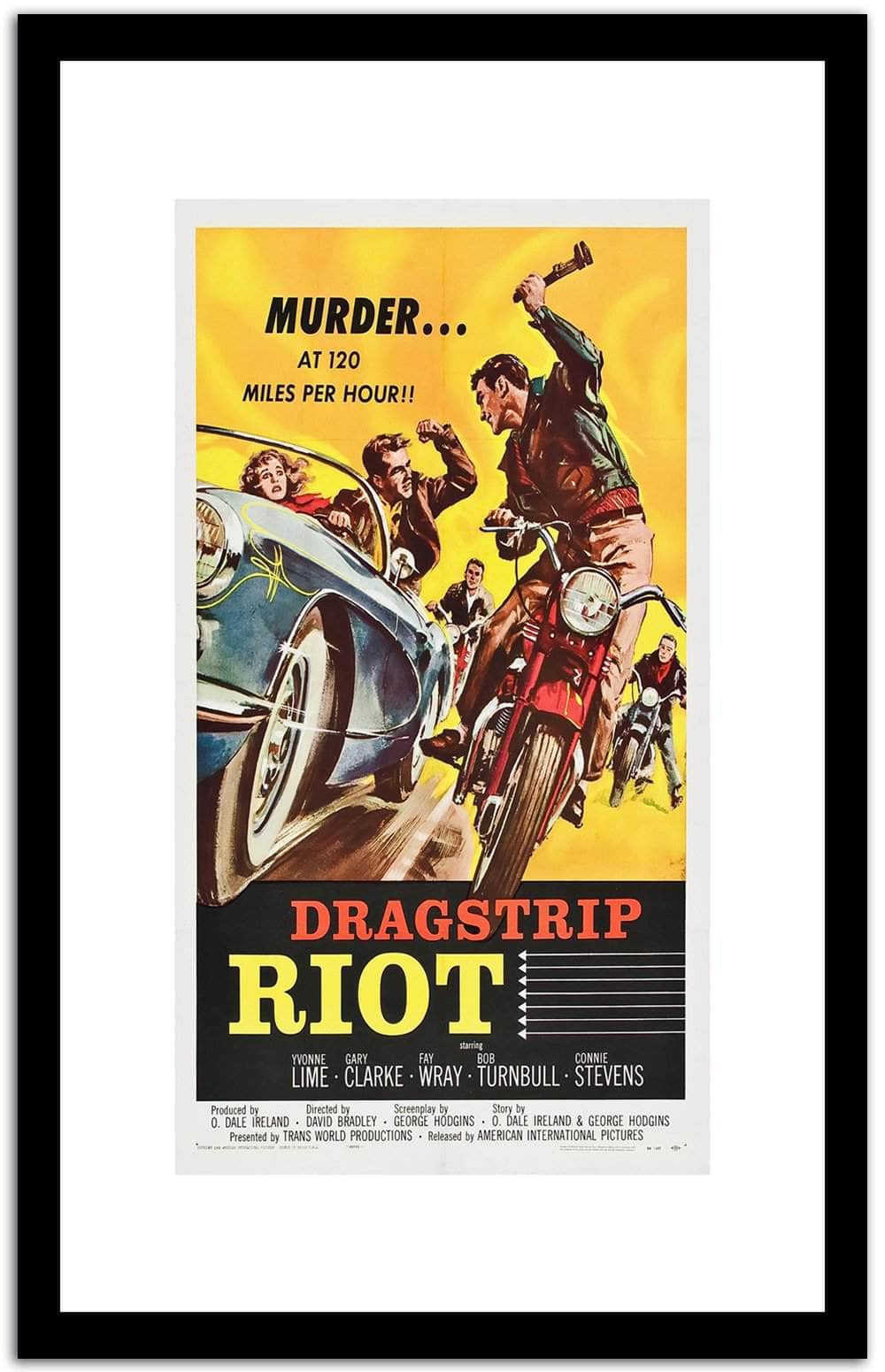 Riot Vintage Poster