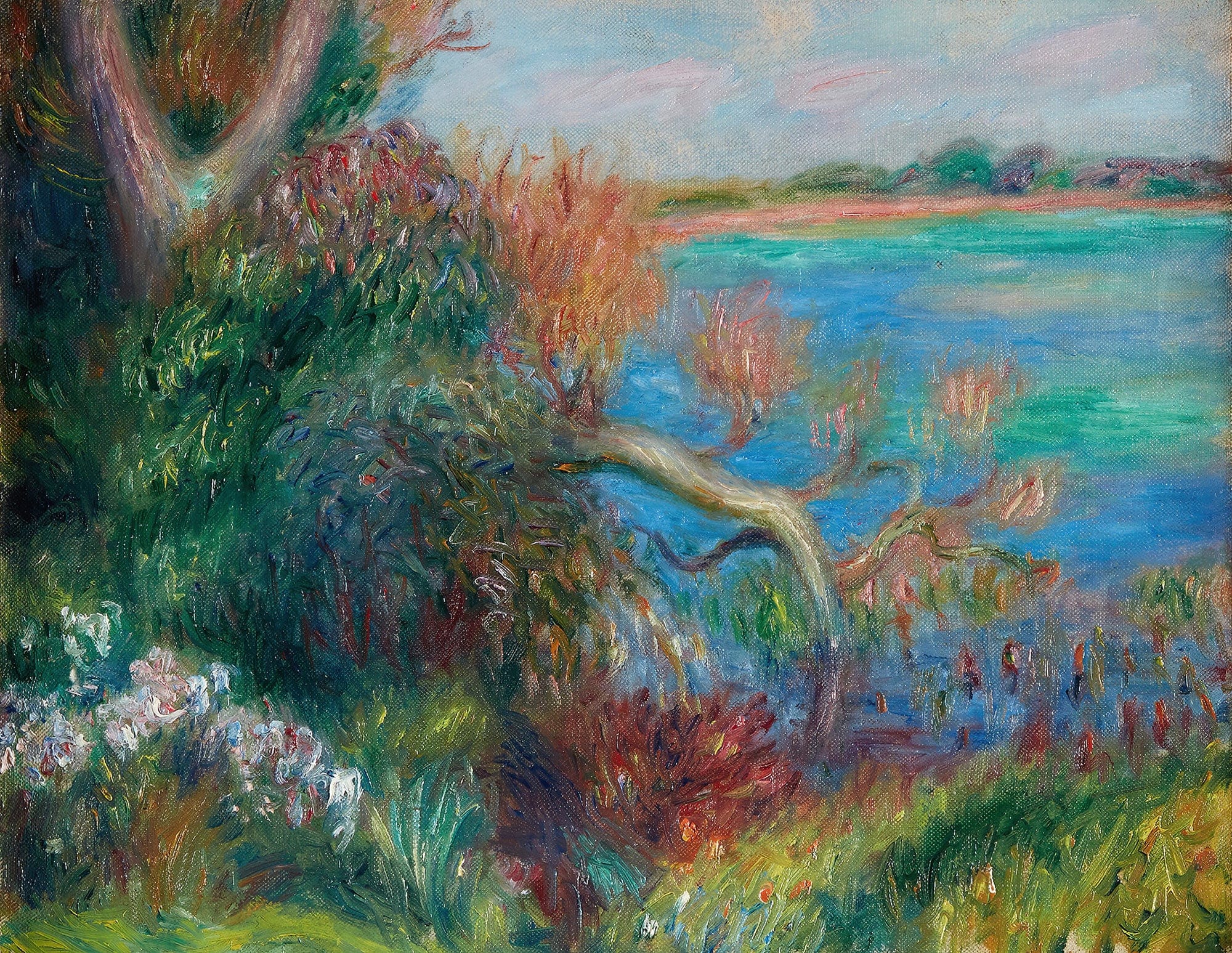 River Bank by William James Glackens