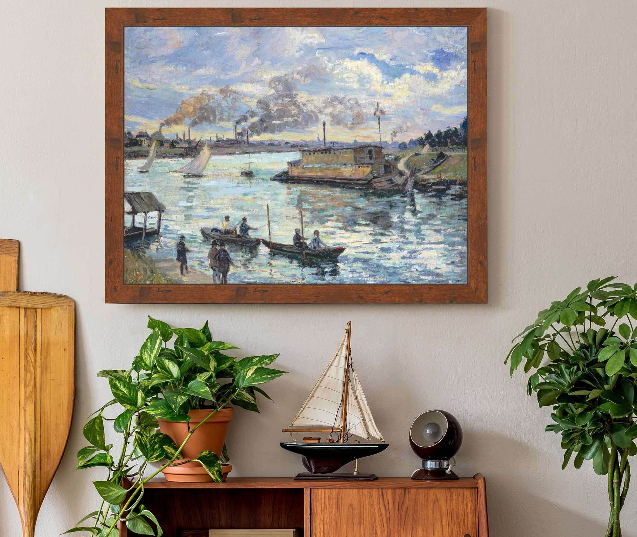 River Scene by Armand Guillaumin - Image 3