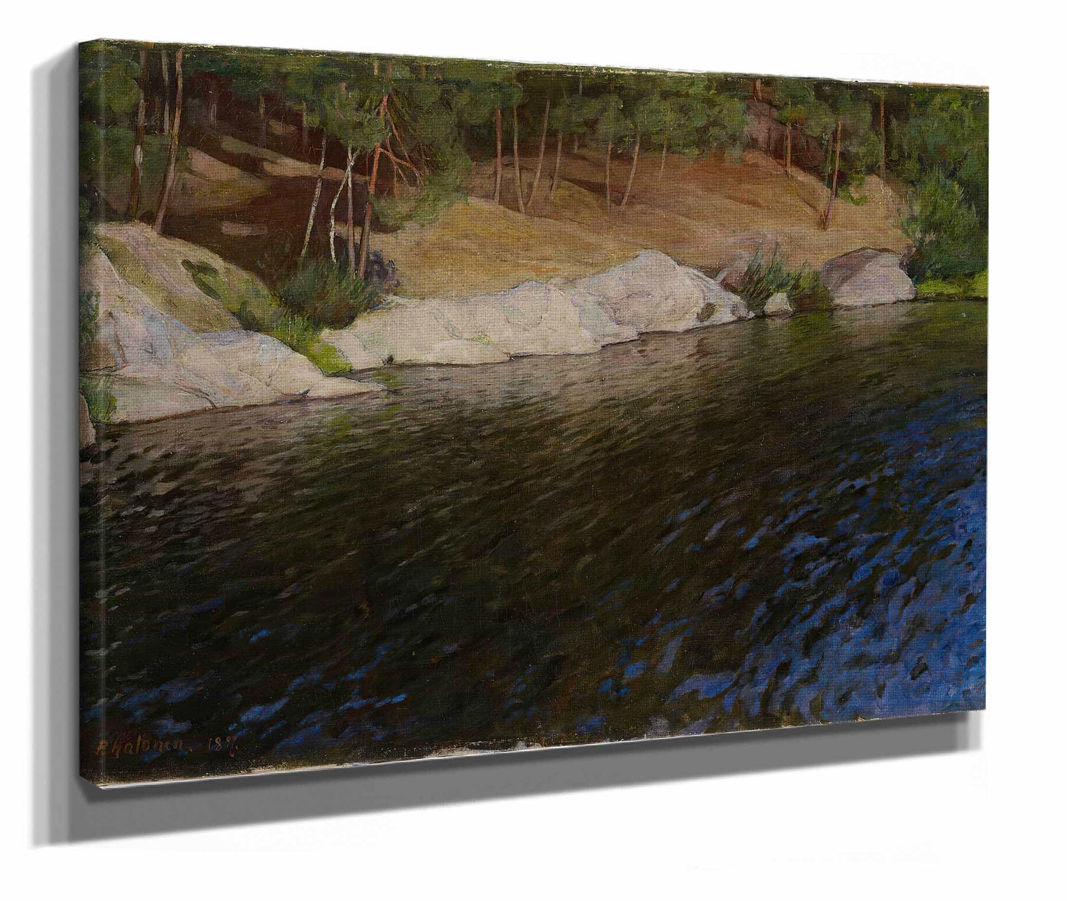 Riverside by Pekka Halonen - Image 2