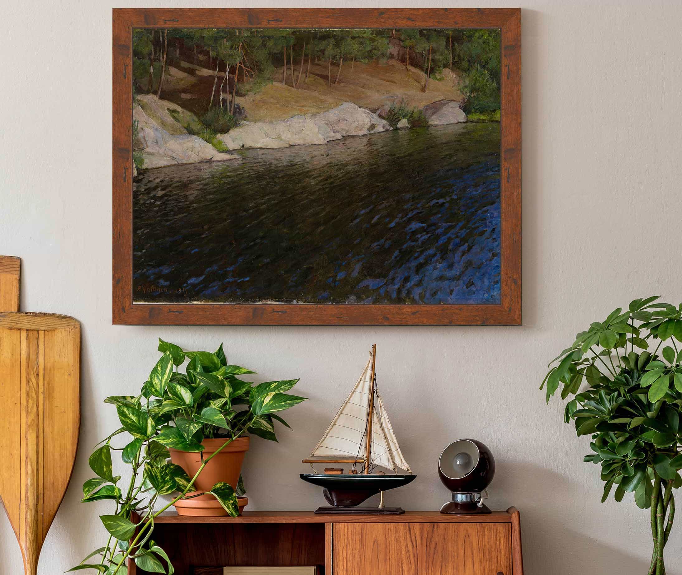 Riverside by Pekka Halonen - Image 3