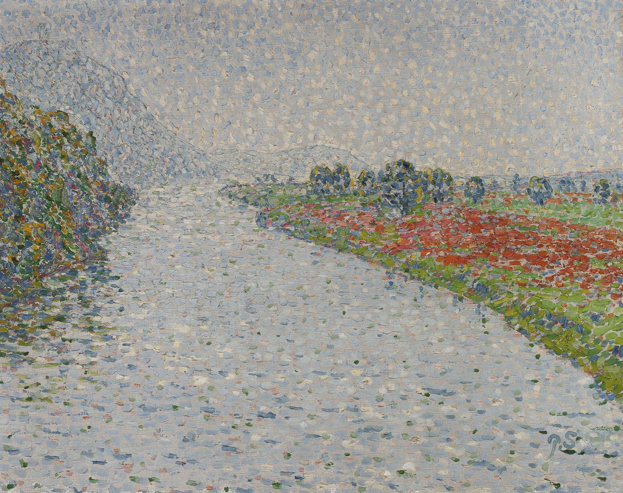 Riverside Landscaperuhr Near Hohensyburg by Christian Rohlfs