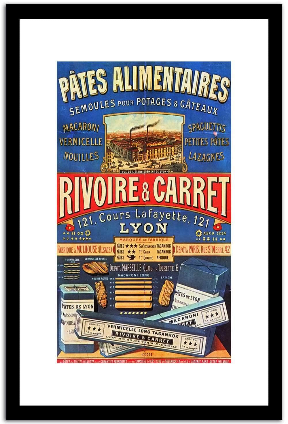 Rivoire & Carret Vintage Poster