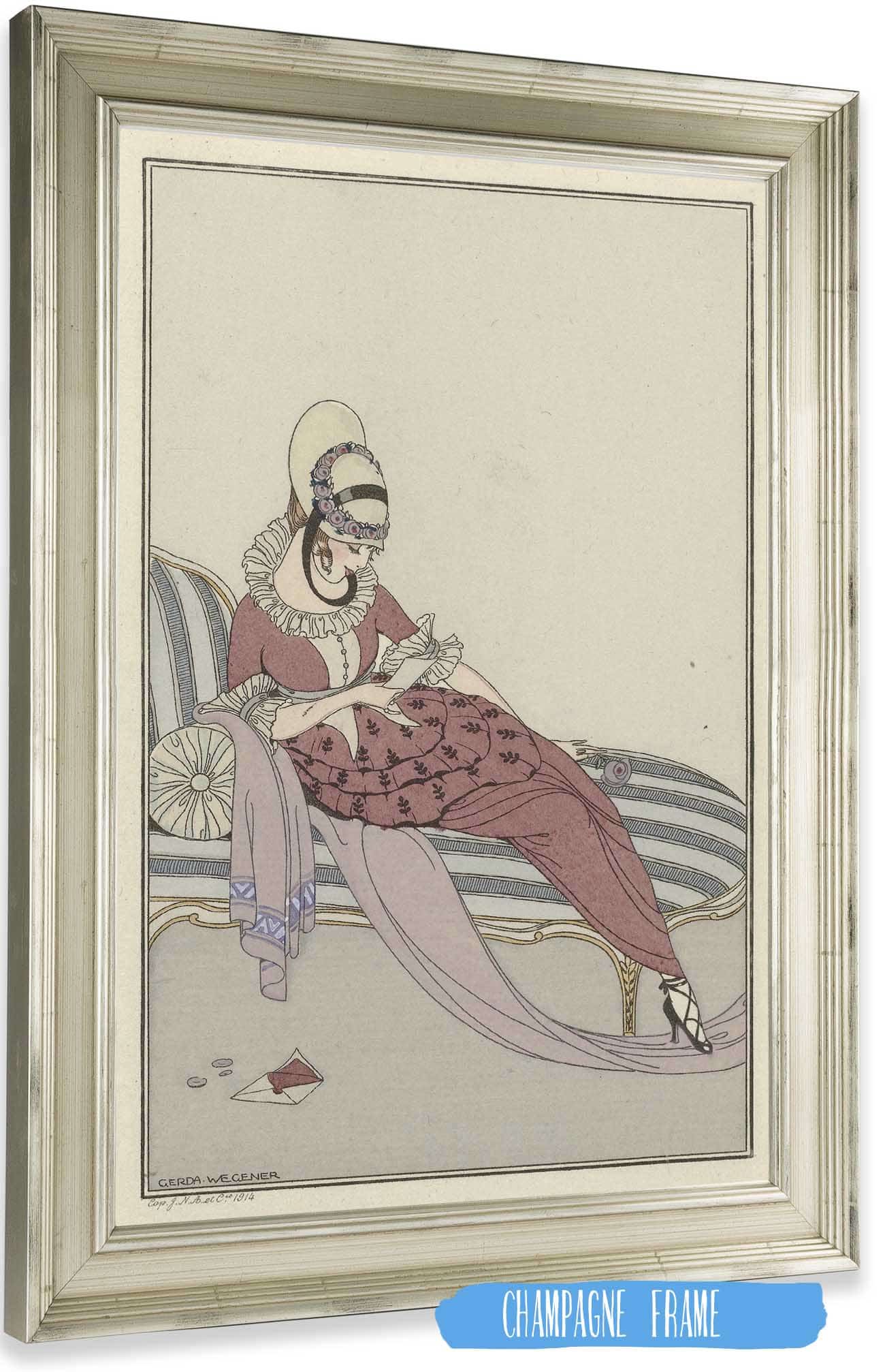 Robe De Gabardin by Gerda Wegener