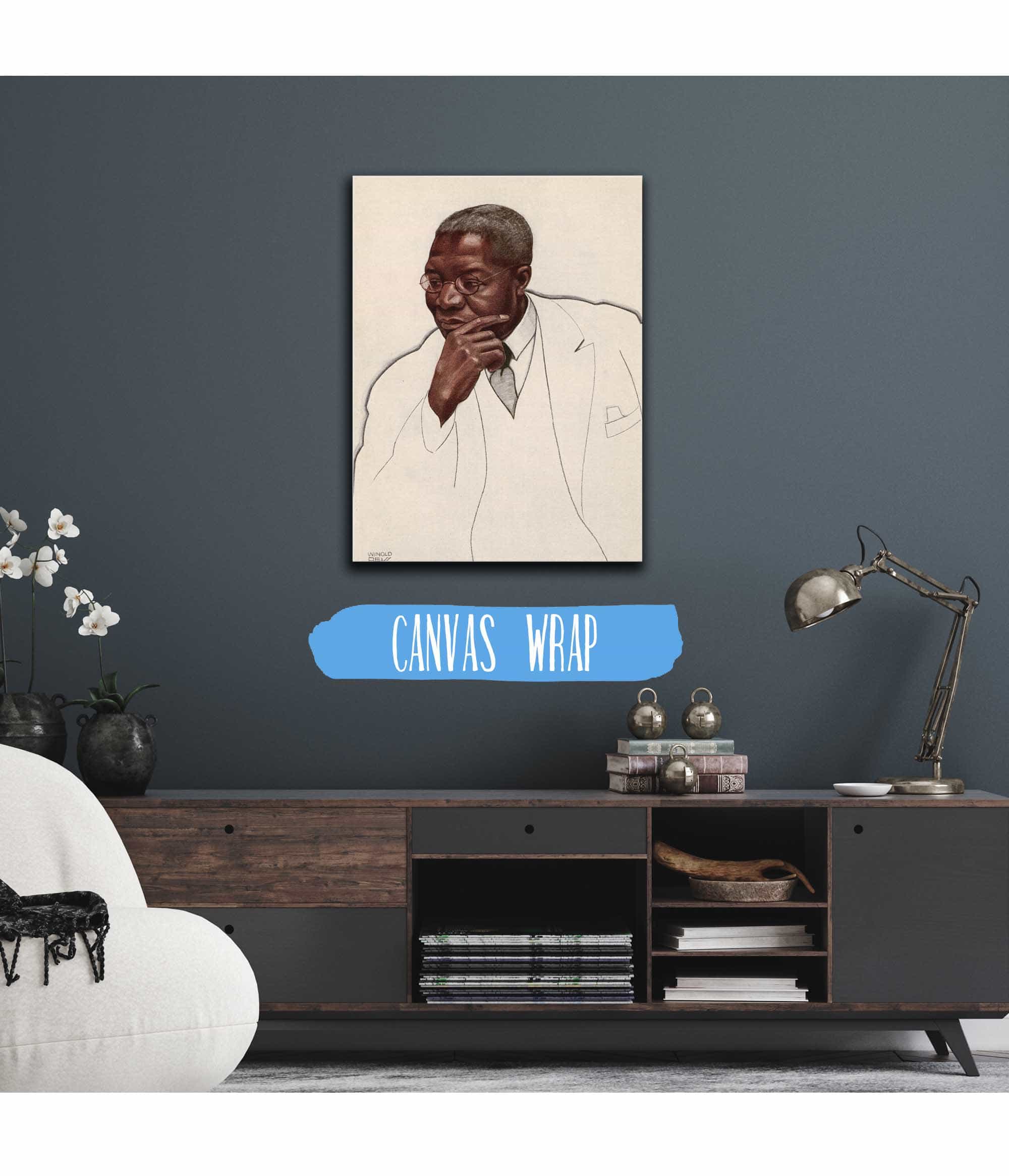 Robert Russa Moton by Winold Reiss - Image 3