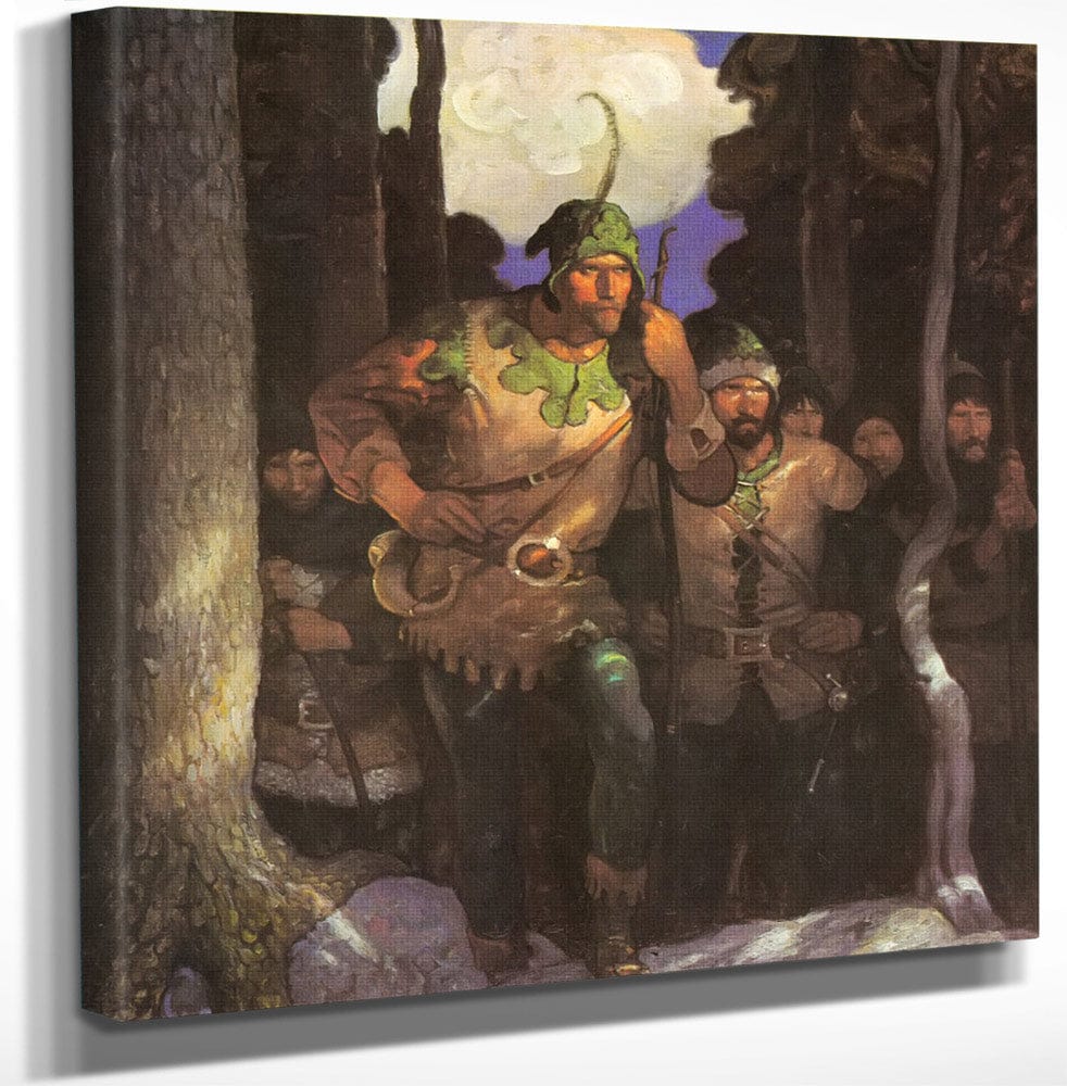 Robin Hood And The Men Of The Greenwood By NC Wyeth