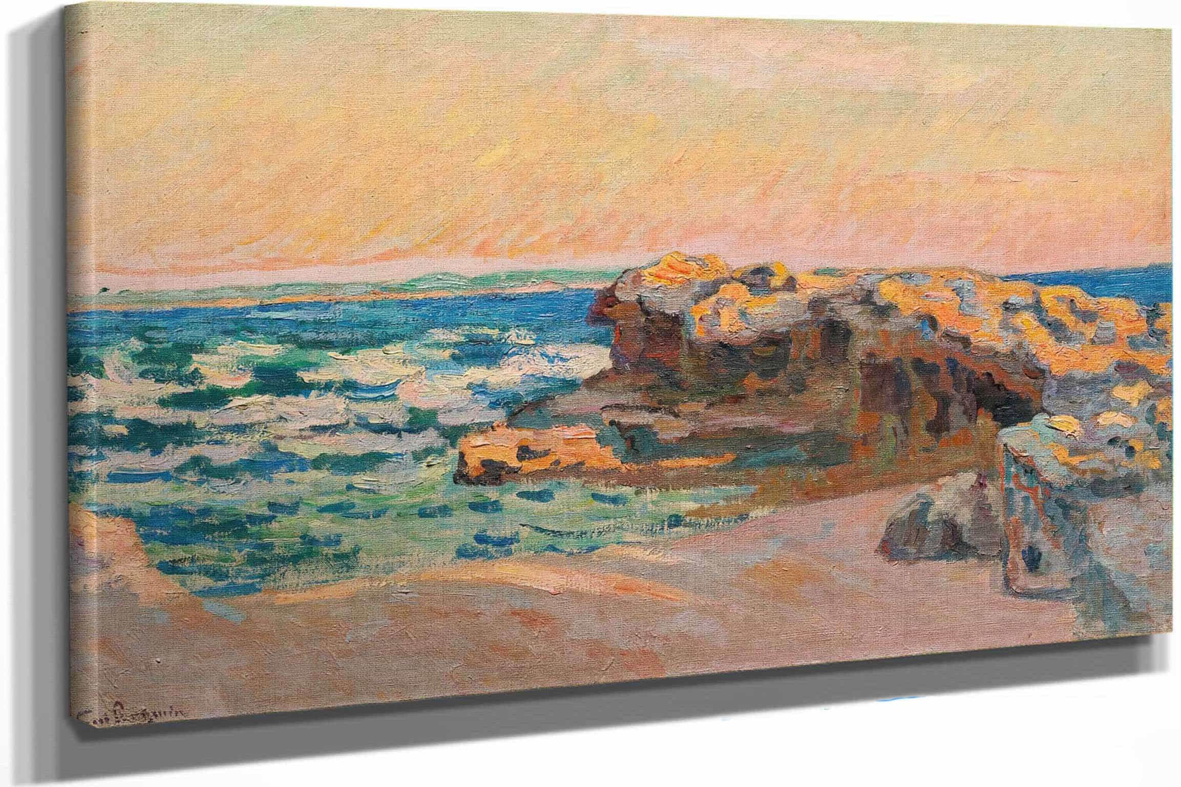 Rocher A Saint Palais by Armand Guillaumin