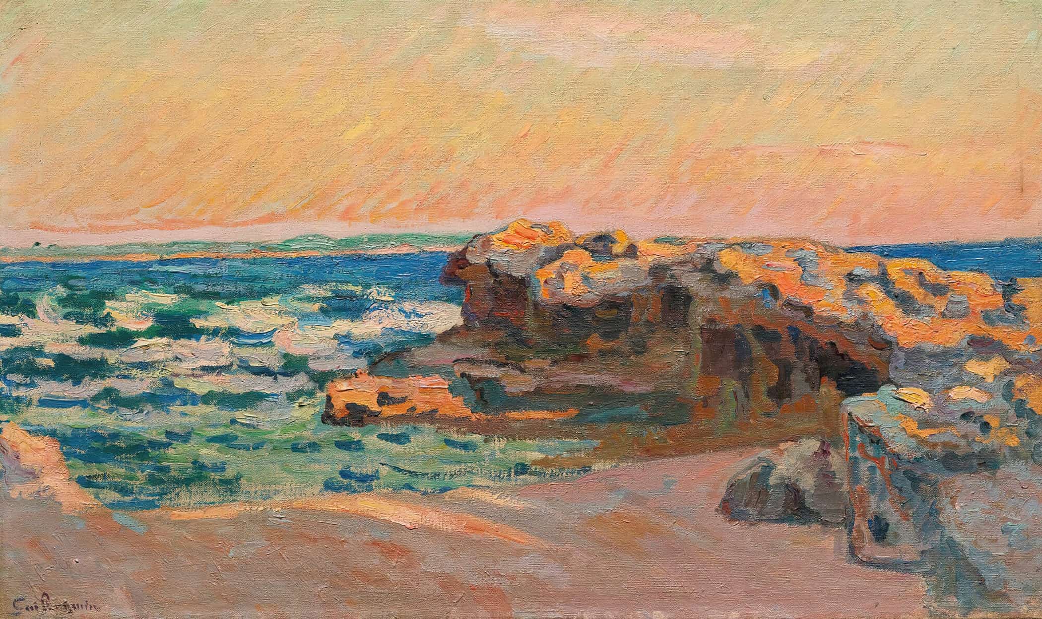 Rocher A Saint Palais by Armand Guillaumin - Image 2