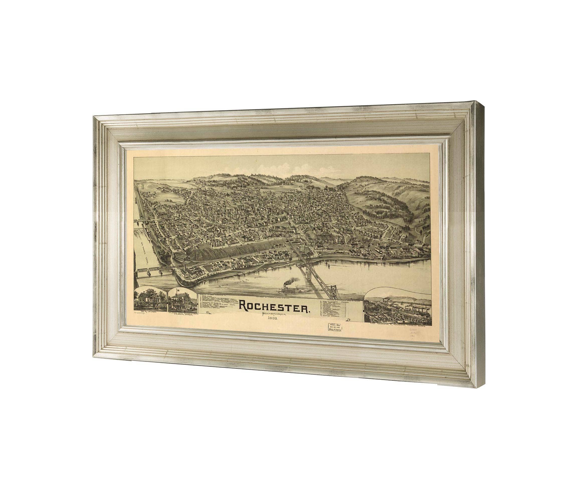 Rochester Pennsylvania 1900 State Of Pennsylvania - Image 4