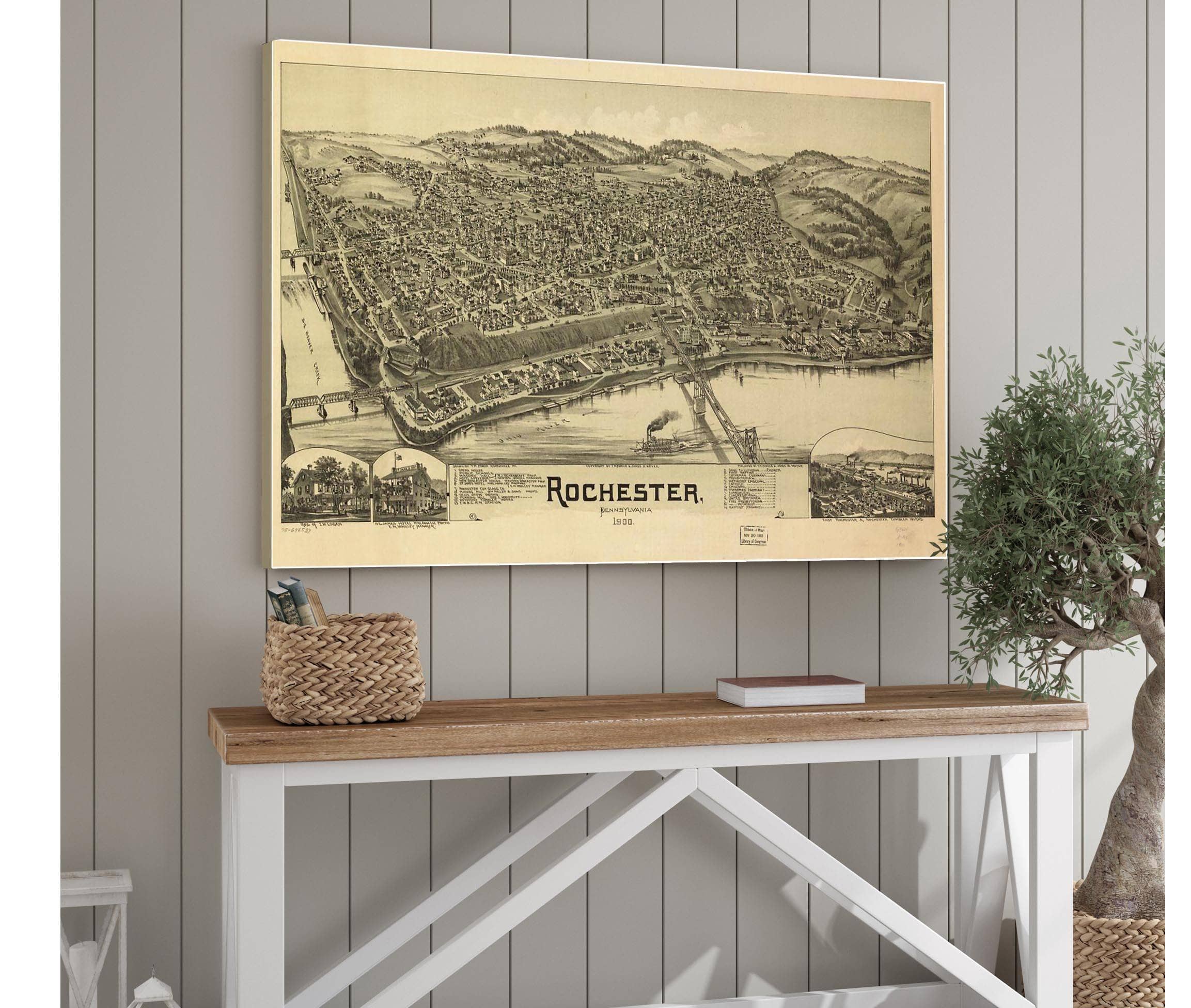 Rochester Pennsylvania 1900 State Of Pennsylvania - Image 6
